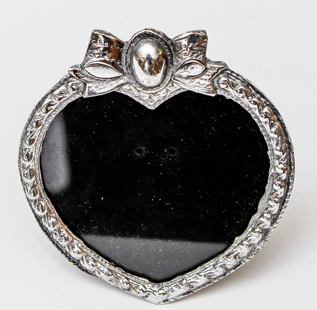 Collection of Mexican Pewter Picture Frames