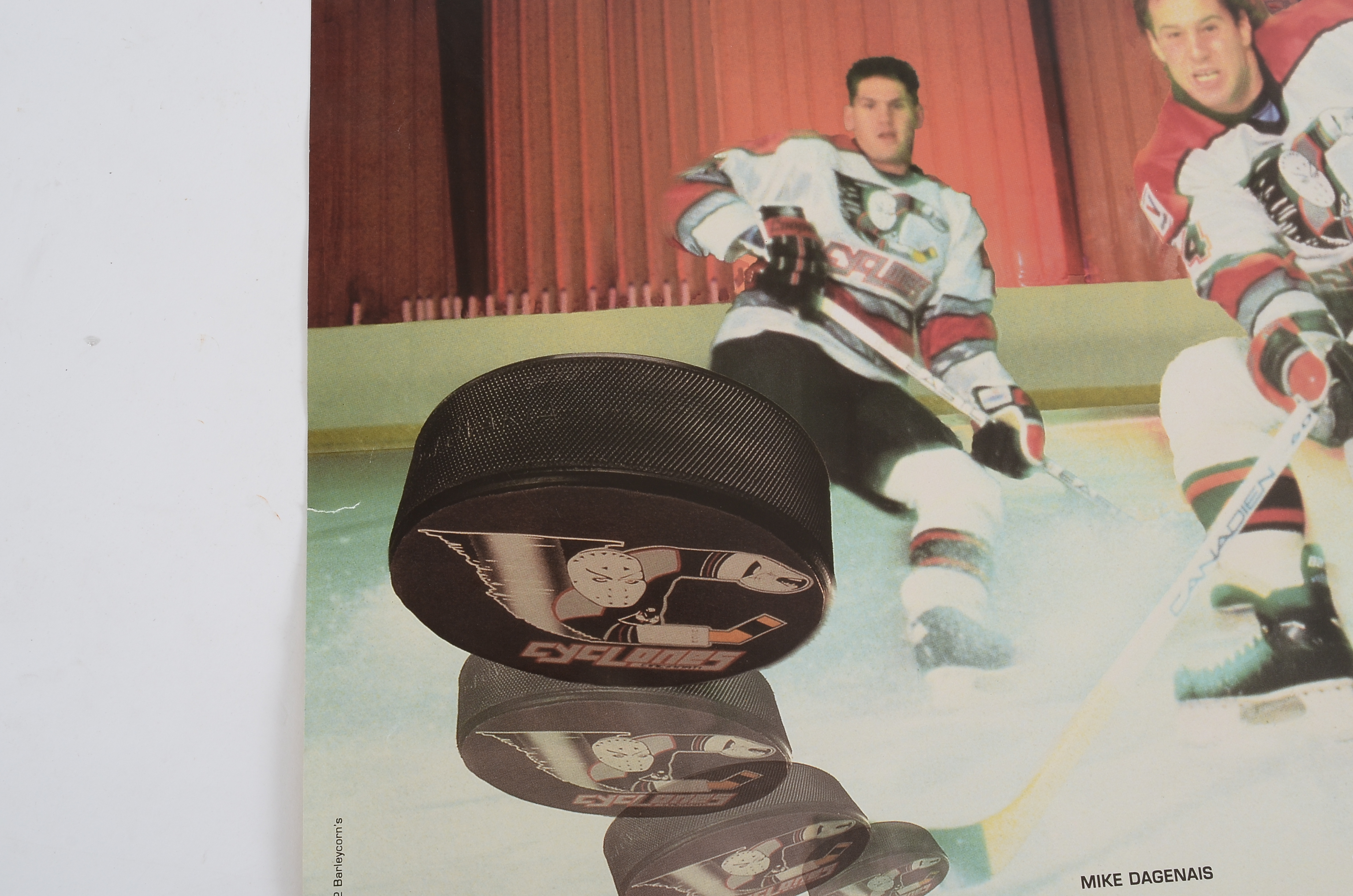 Pair of Vintage Cincinnati Cyclones Posters