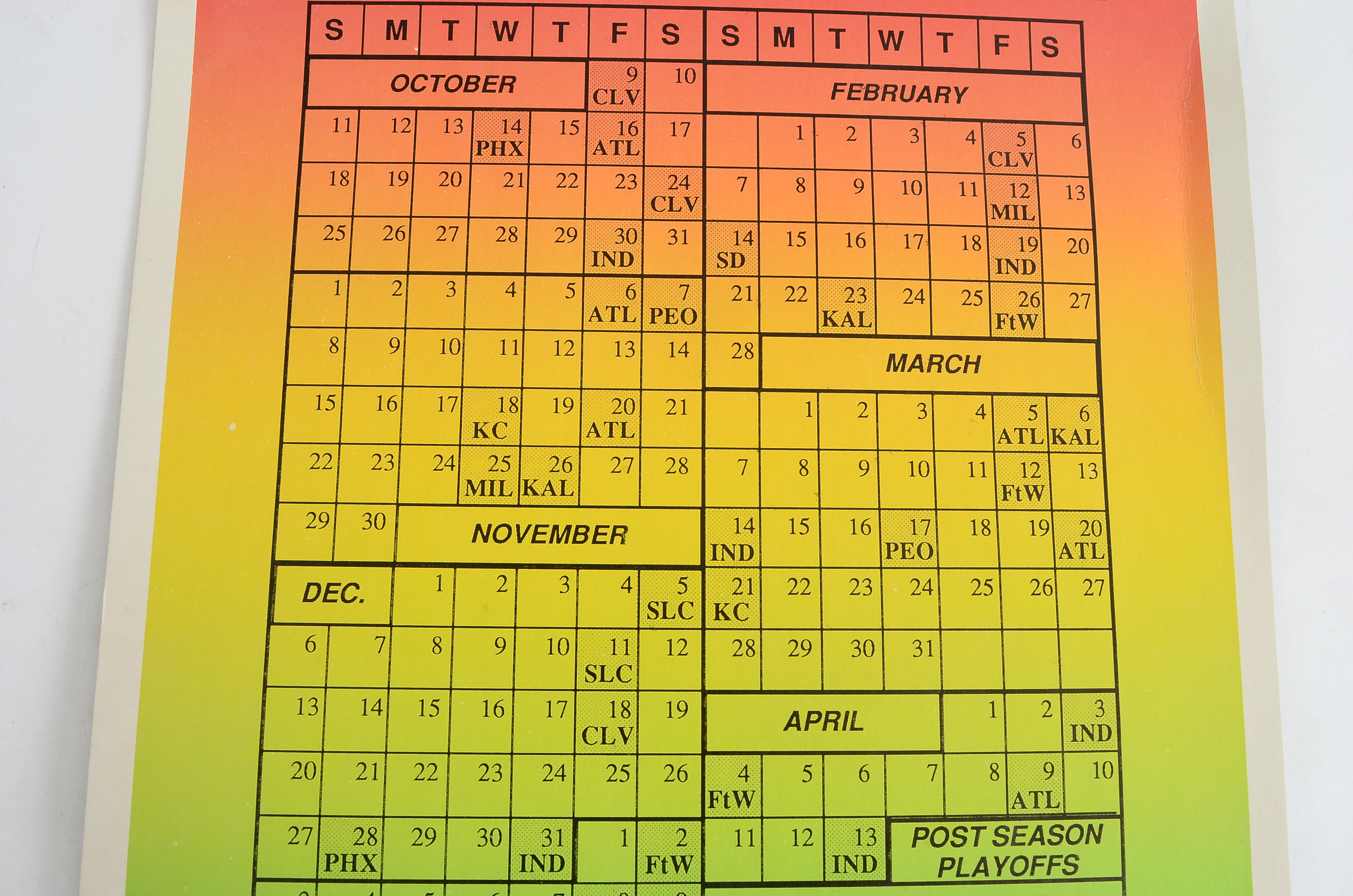 Pair of Vintage Cincinnati Cyclones Posters