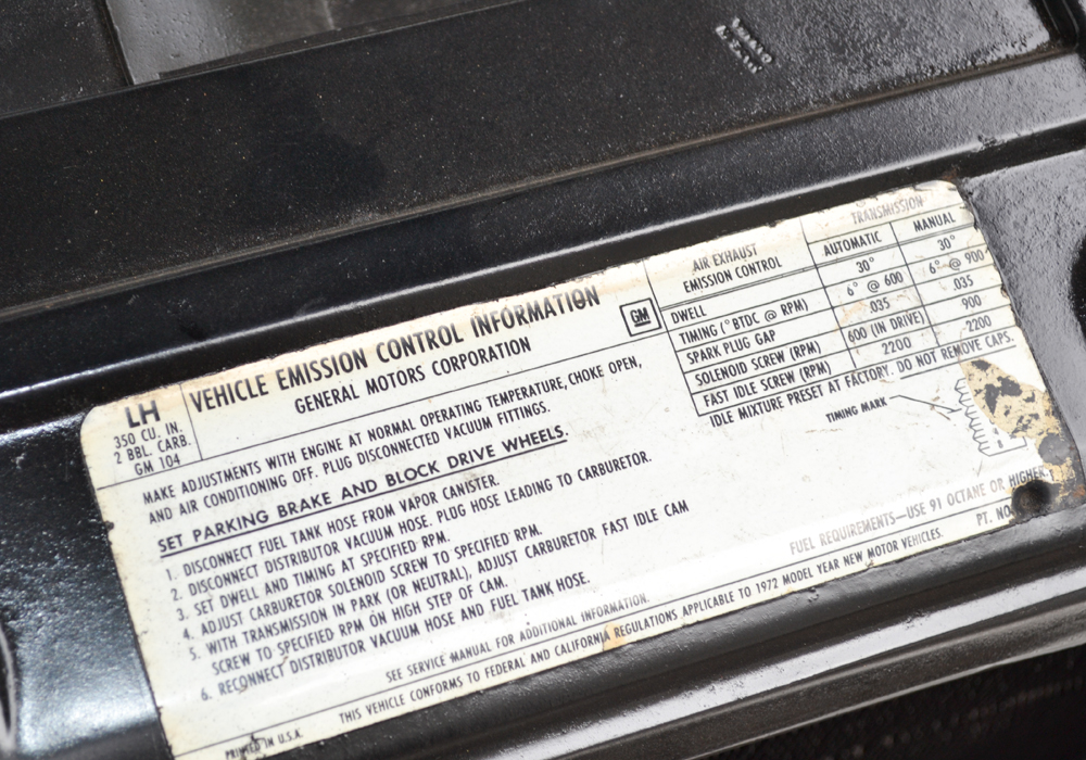 1972 Chevy Nova 2-Door Car