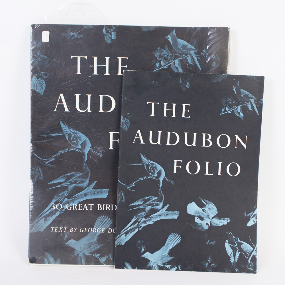 Vintage 1964 "The Audubon Folio" Prints and Guide