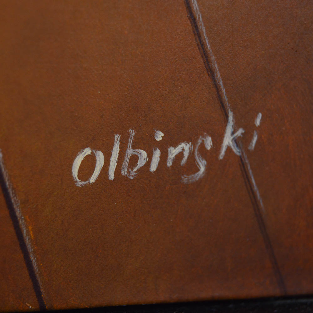 Original Rafal Olbinski Painting Titled "Magical Transparency of Time"