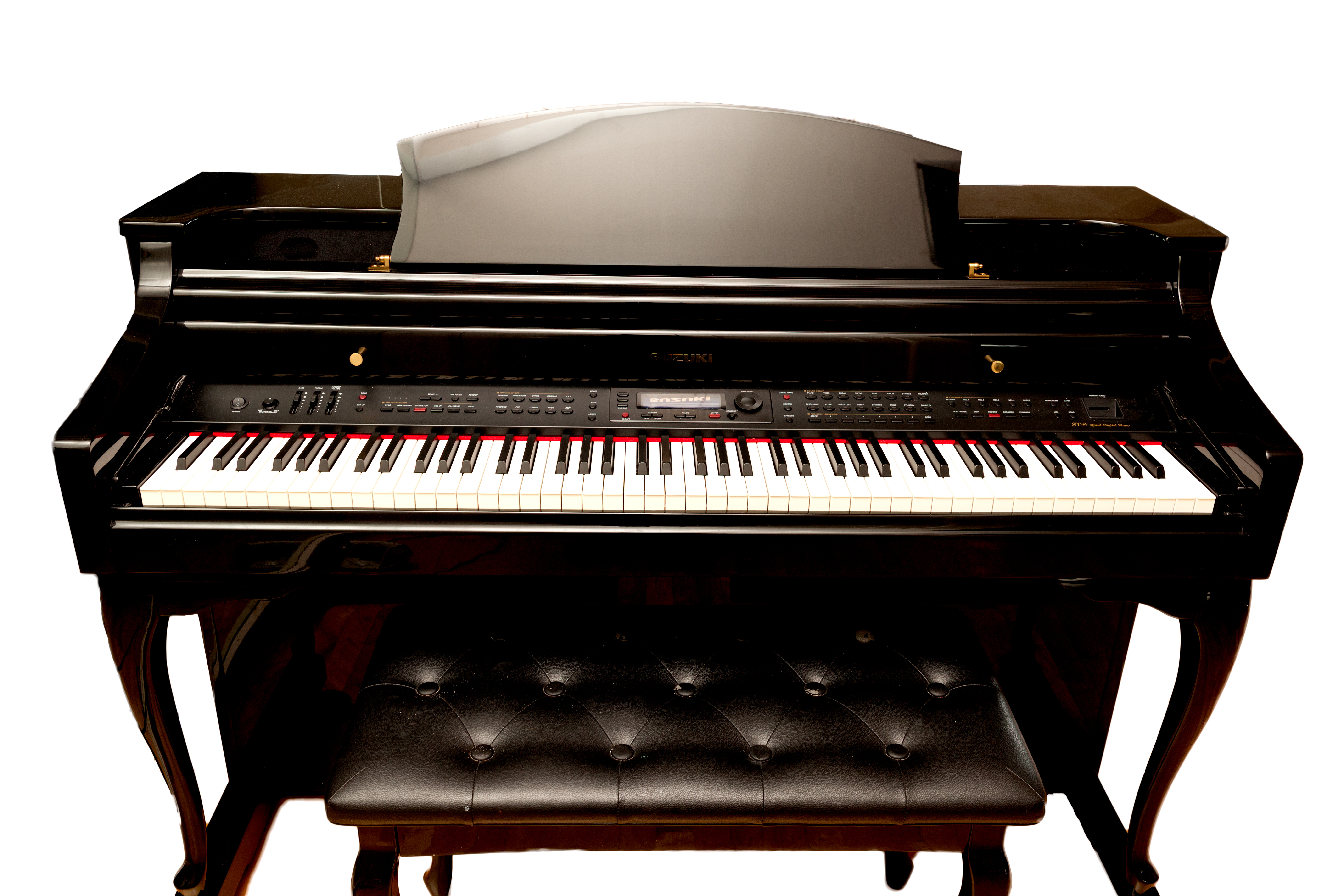 Suzuki Digital Spinet Piano and Bench
