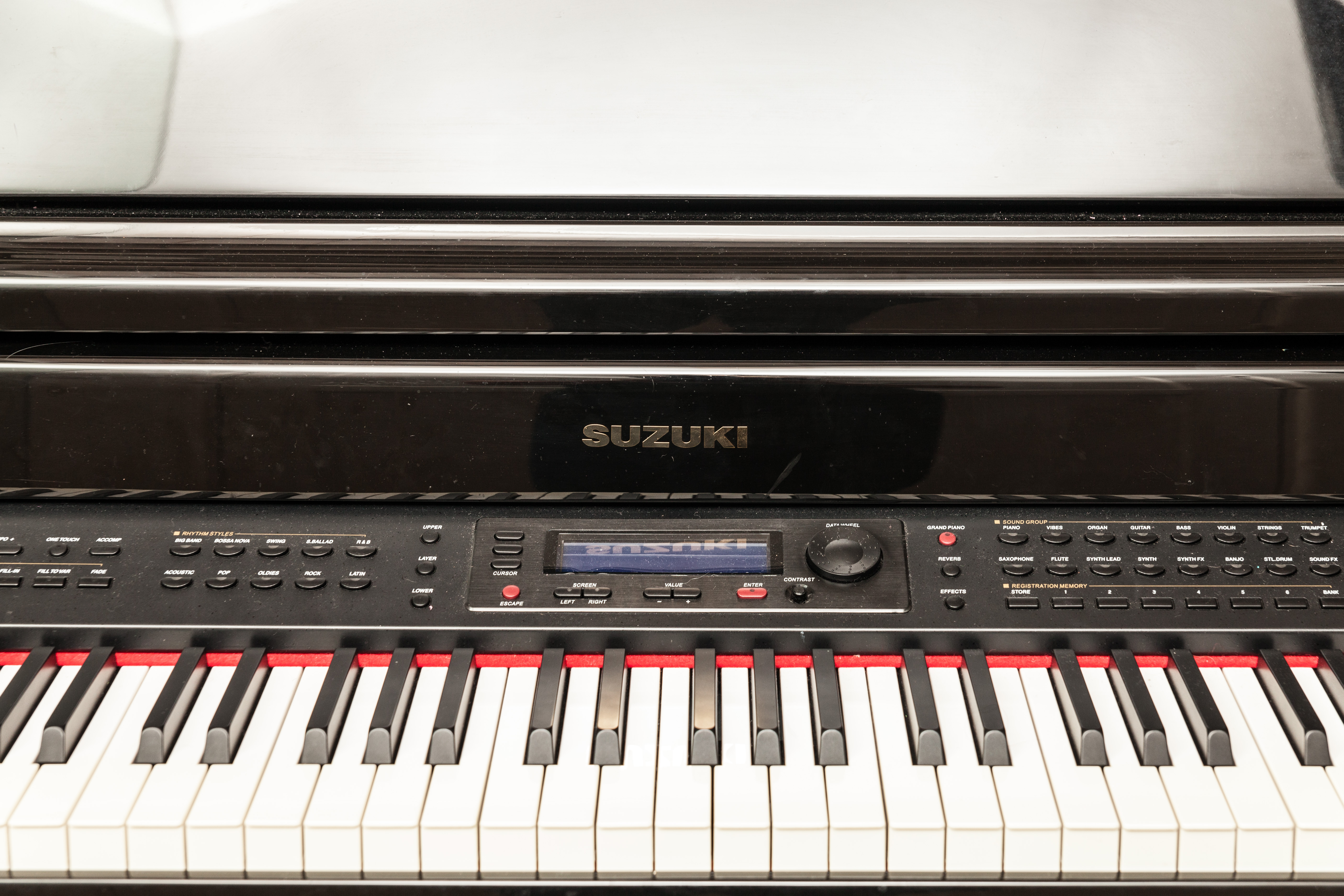 Suzuki Digital Spinet Piano and Bench