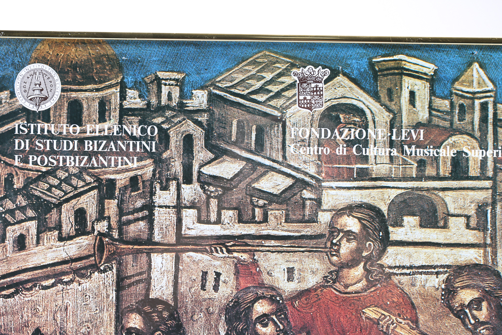 Concert Poster for The Hellenic Institute of Byzantine Studies