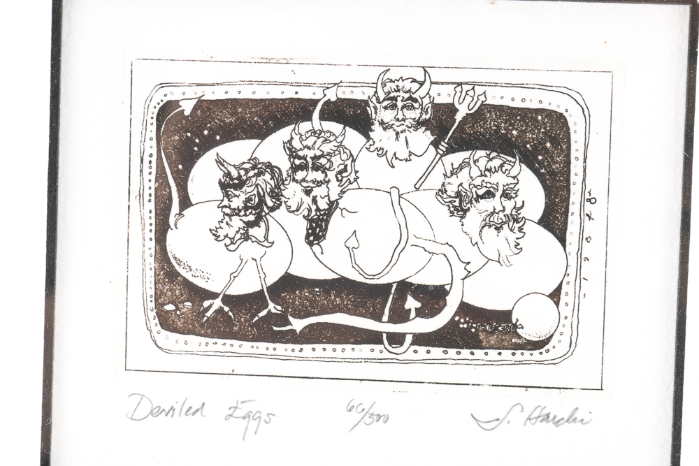 Darlene Hardie Limited Edition Print "Deviled Eggs"