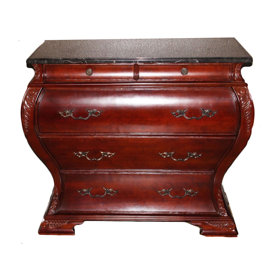 Bombay® Furniture Co. Marble Top Bombe Chest