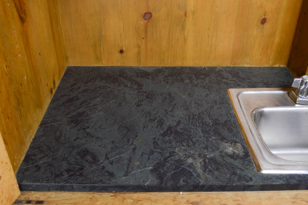 Antique Dutch Pine Cabinet Wet Bar