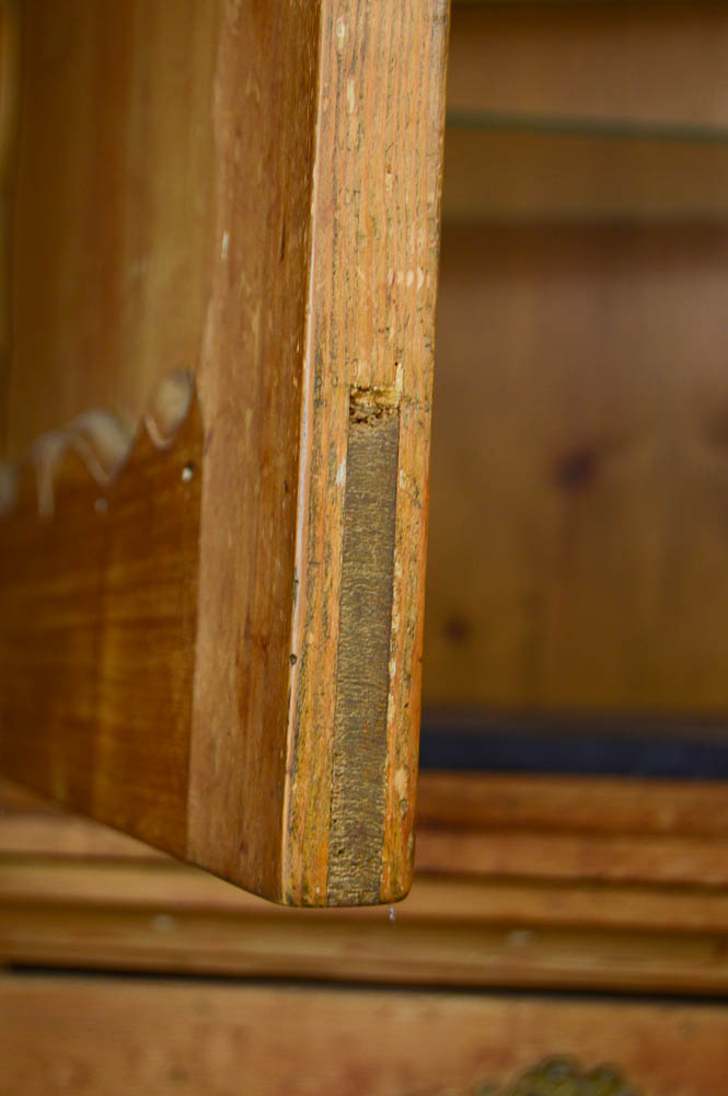 Antique Dutch Pine Cabinet Wet Bar