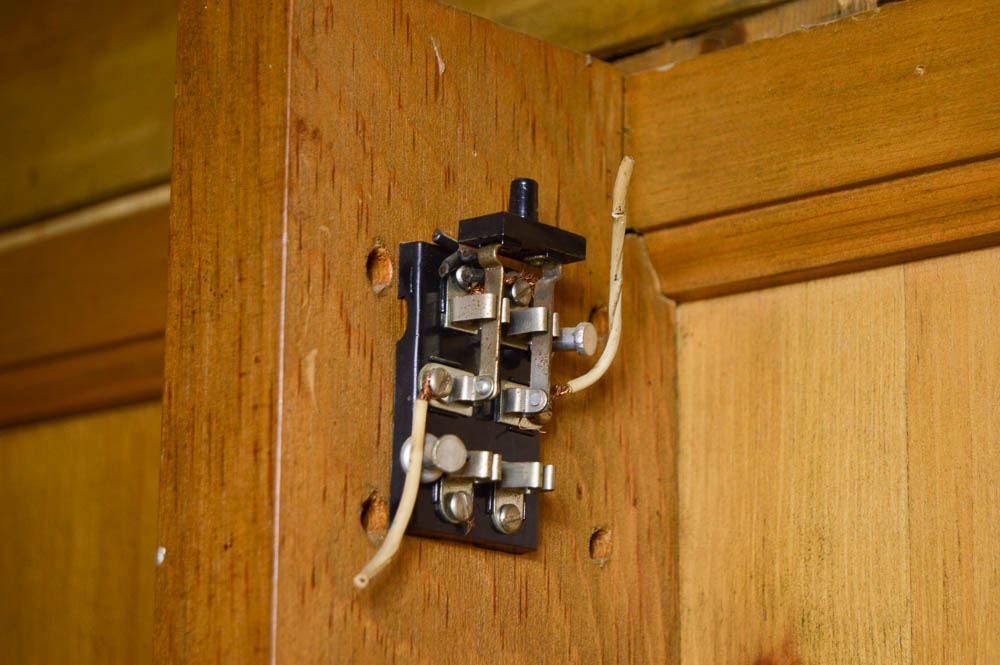 Antique Dutch Pine Cabinet Wet Bar