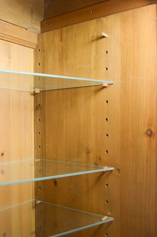 Antique Dutch Pine Cabinet Wet Bar