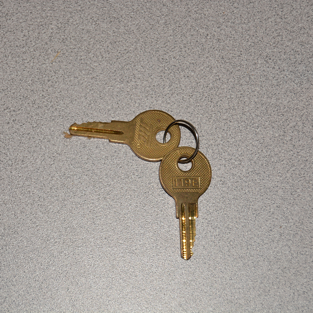 Gray Metal Corner Desk with Accessories
