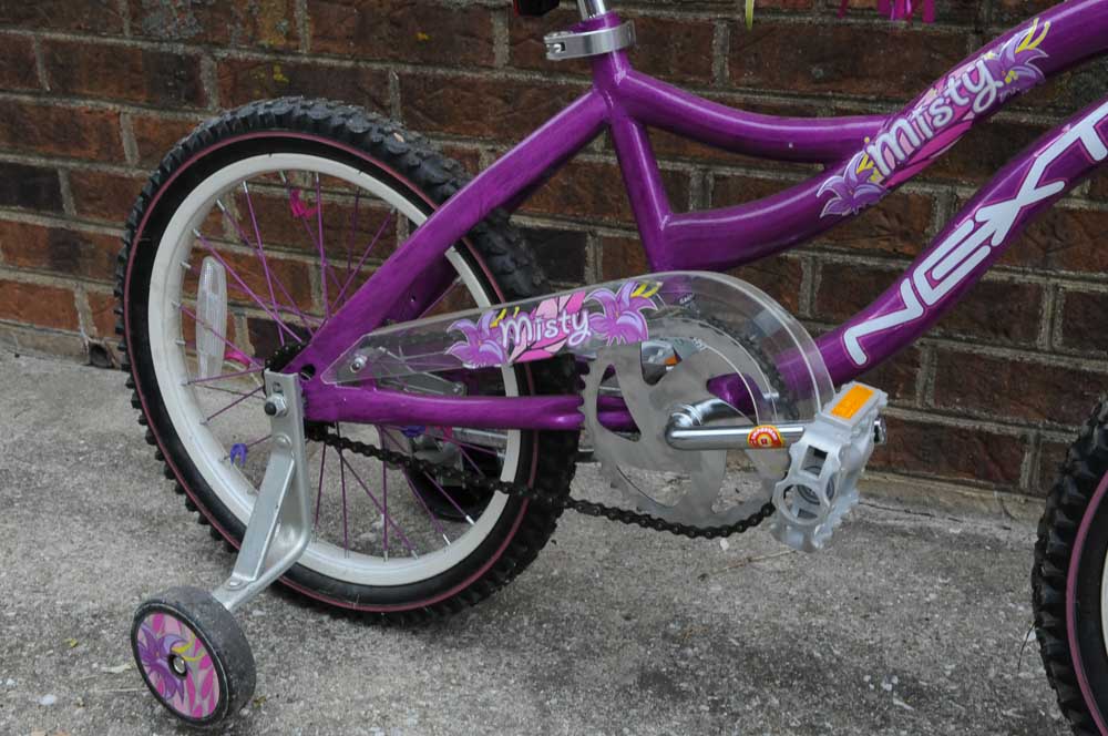 Girls Bicycle Set with Scooter