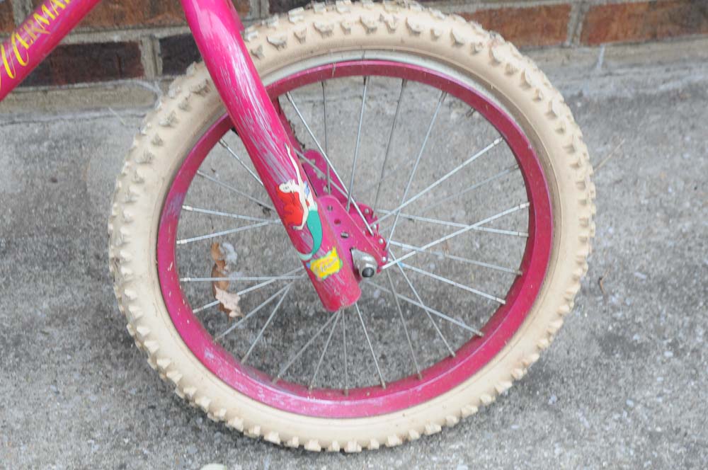 Girls Bicycle Set with Scooter