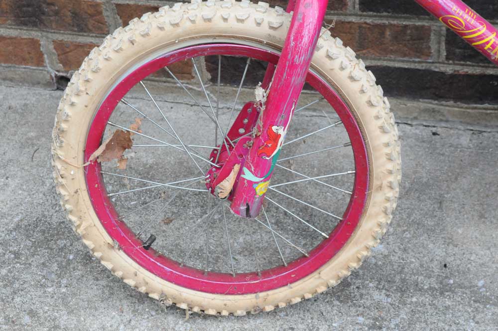 Girls Bicycle Set with Scooter