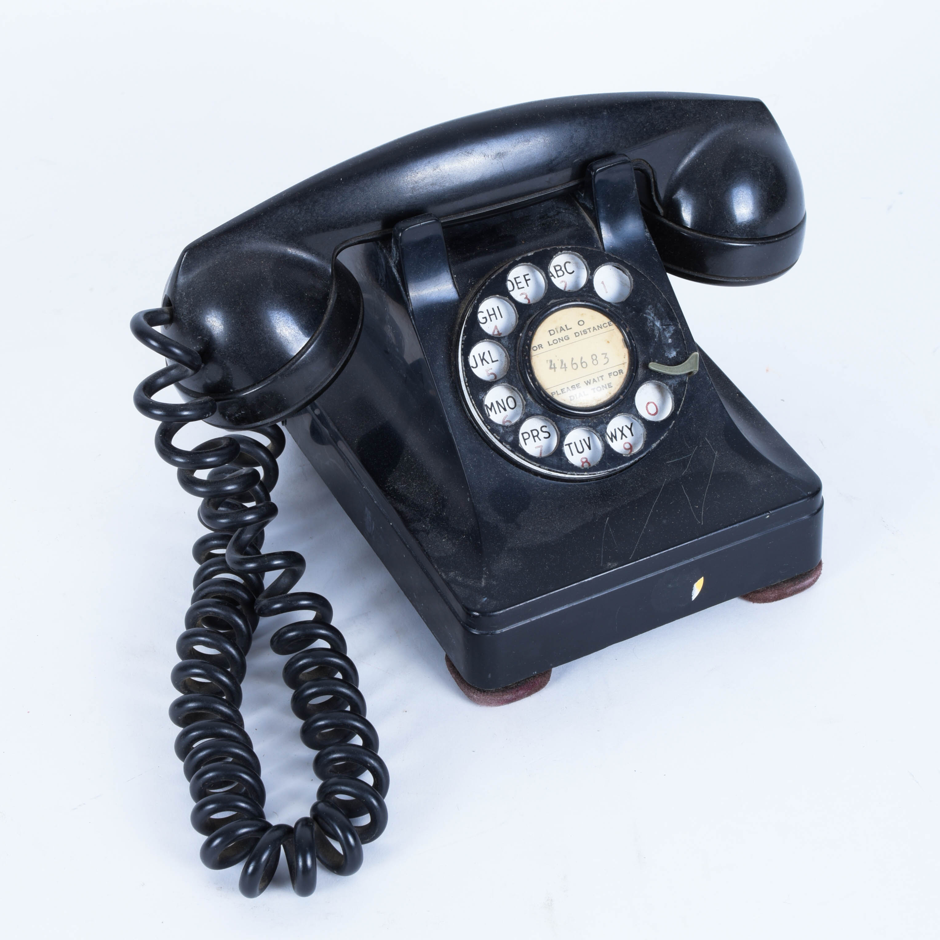 Circas 1930 Vintage Rotary Dial Phone