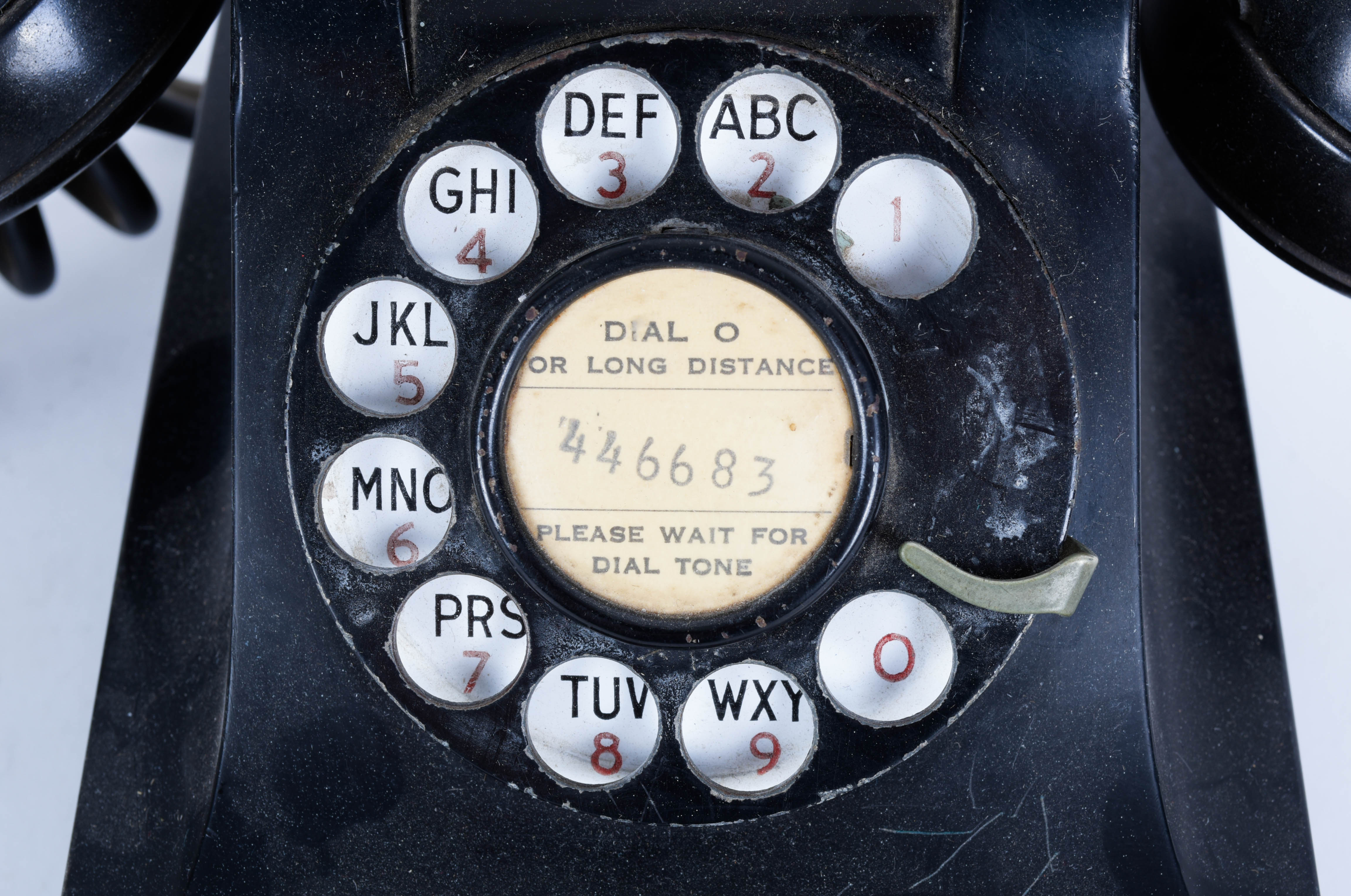 Circas 1930 Vintage Rotary Dial Phone