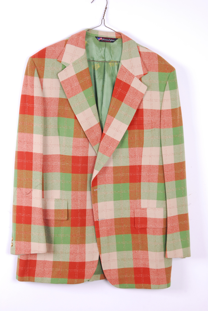 Collection of Men's Vintage Designer Plaid and Tweed Jackets