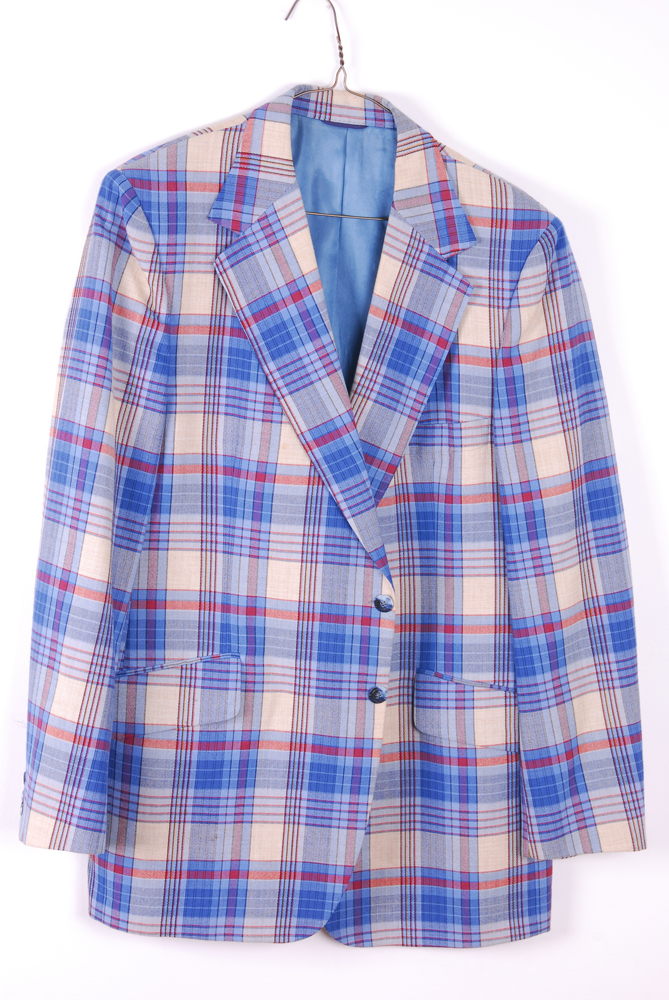 Collection of Men's Vintage Designer Plaid and Tweed Jackets