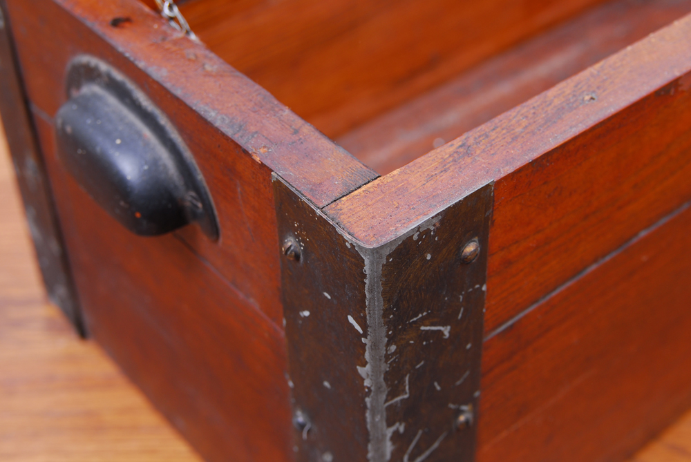 Wood Foot Locker Chest