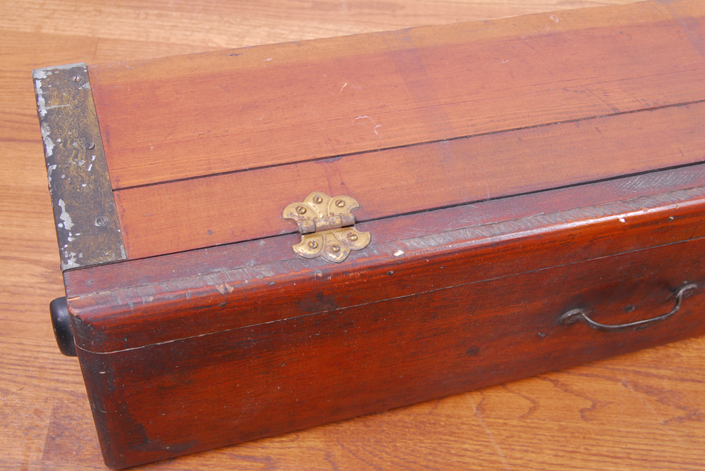 Wood Foot Locker Chest