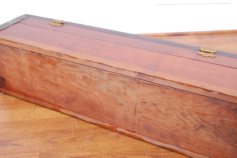 Wood Foot Locker Chest