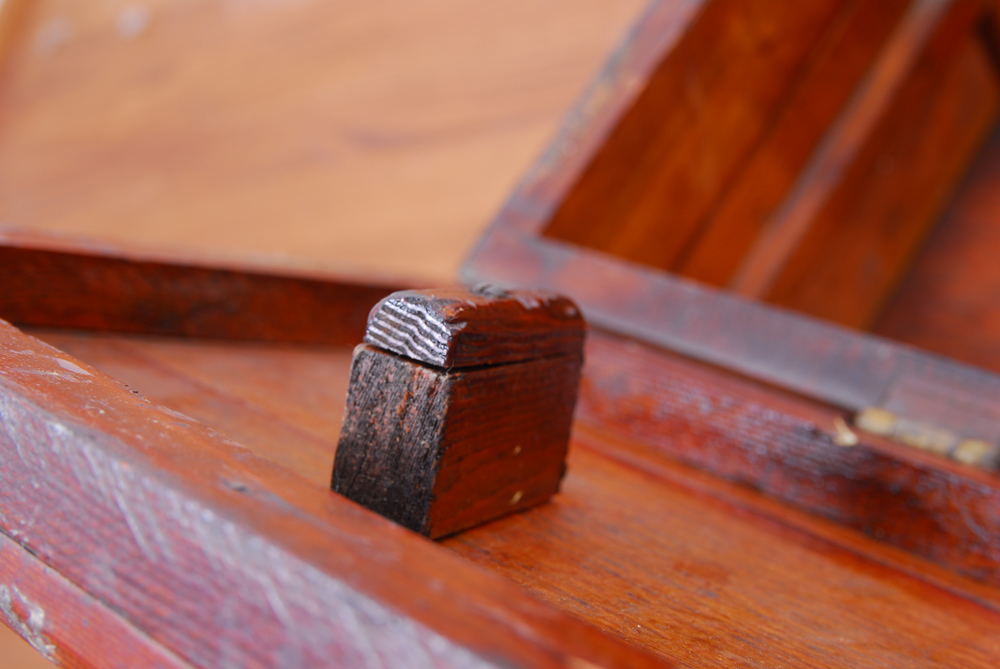 Wood Foot Locker Chest