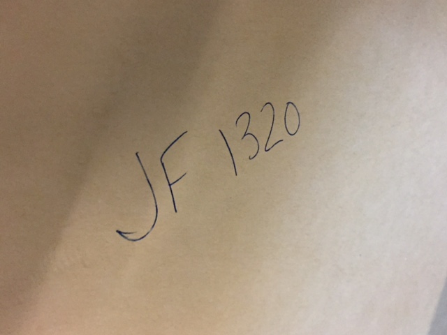 Modernist Print on Paper Signed "Fax"