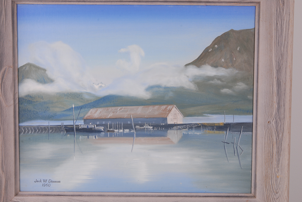Jack W. Denman Framed Original Oil Painting