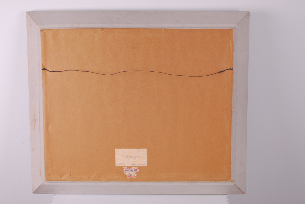 Jack W. Denman Framed Original Oil Painting