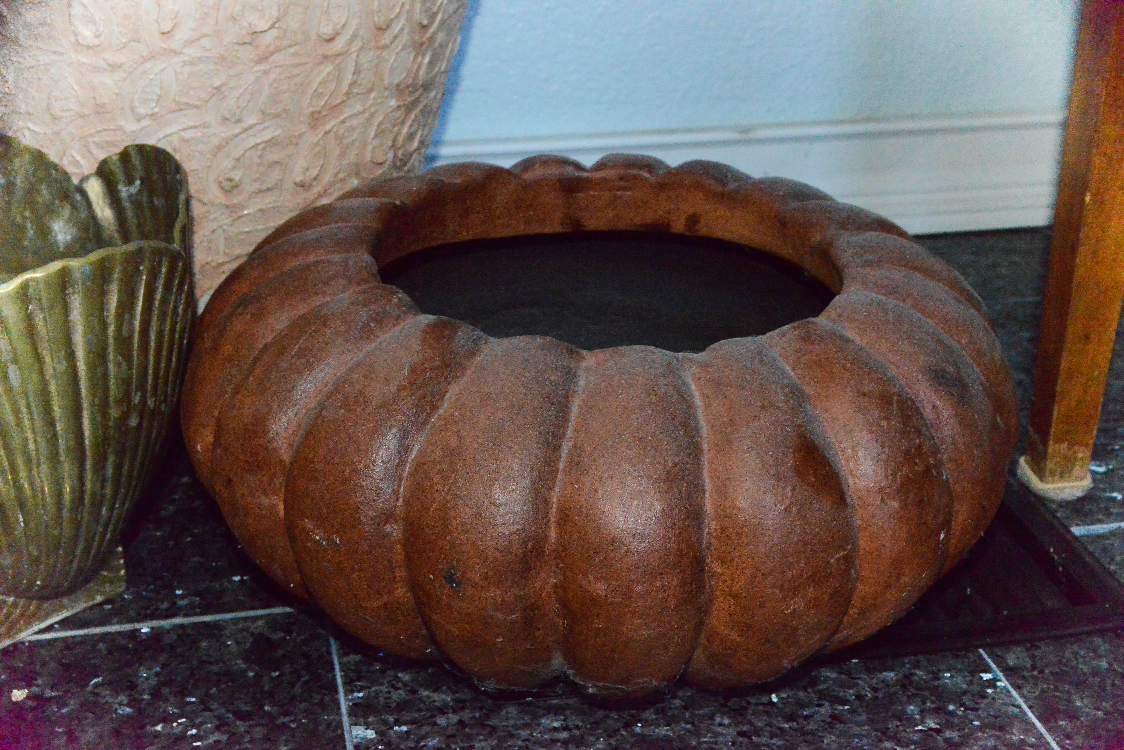 Collection of Pottery and Brass Vases