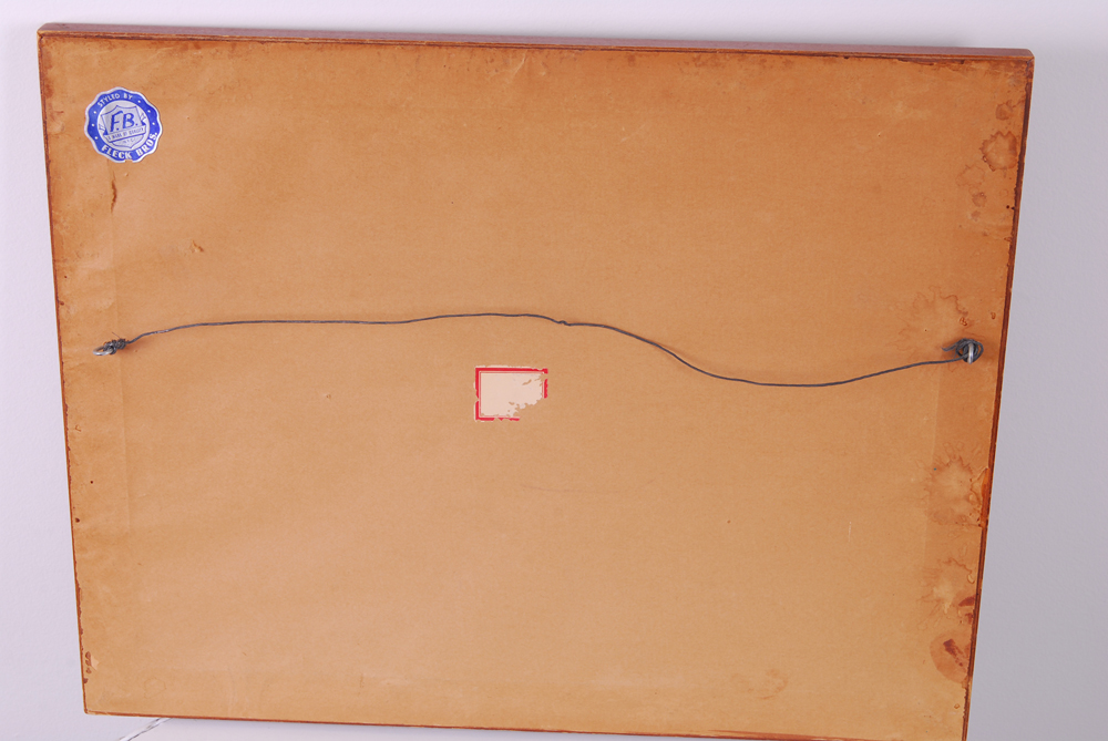 Reproduction of Currier & Ives Hand Tinted Lithograph