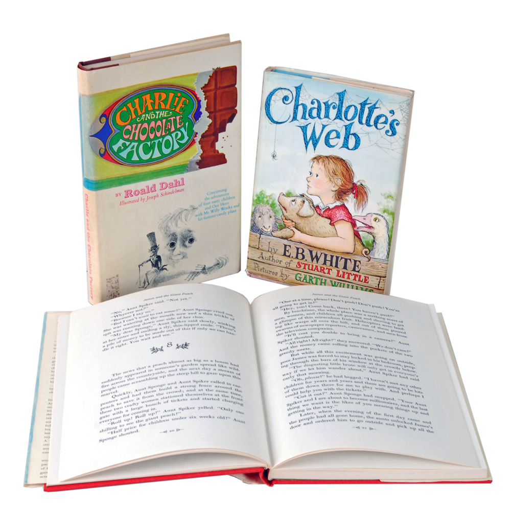 1950-60s Classic Children's Books Including Charlotte's Web