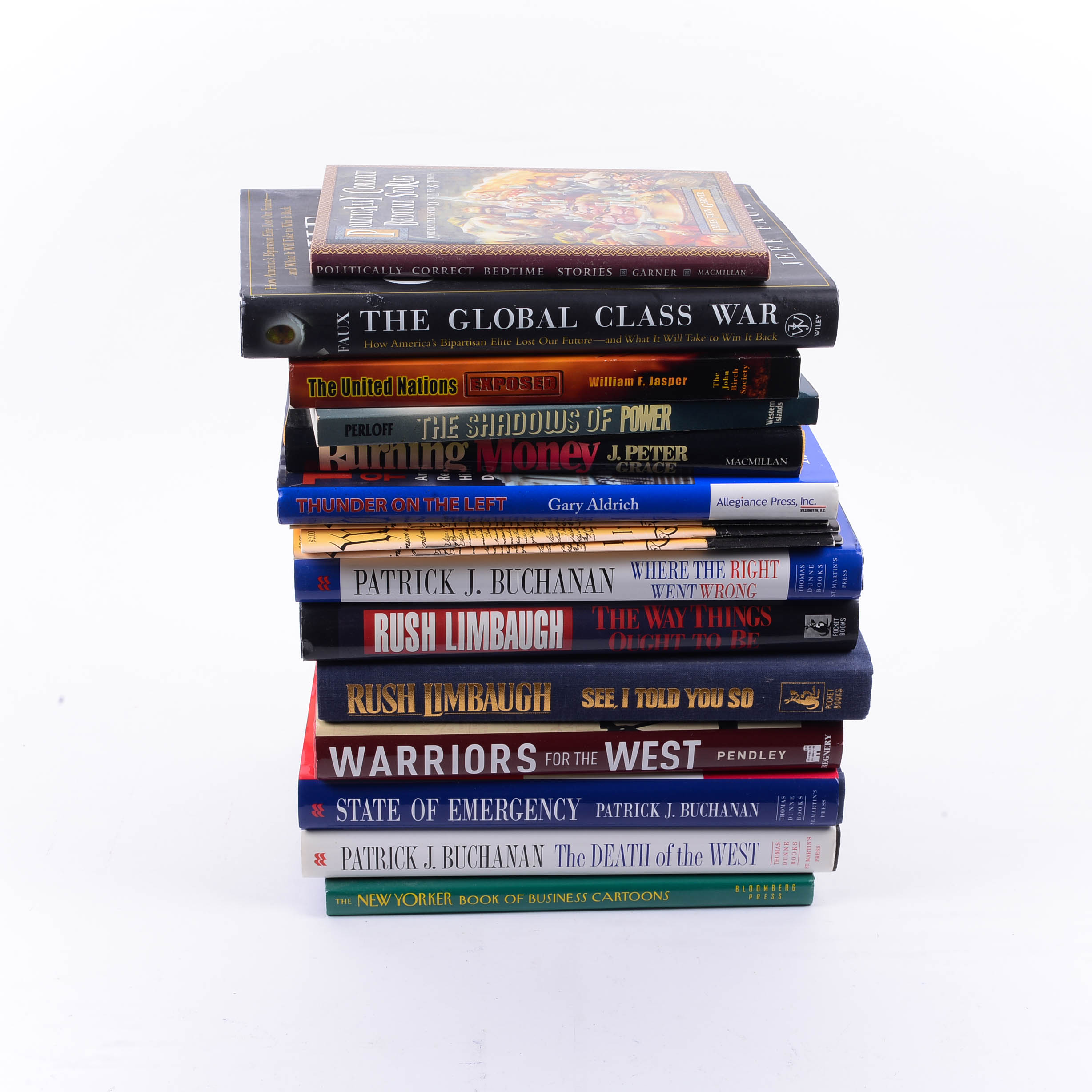 Vast Assortment of Political Non-Fiction Books