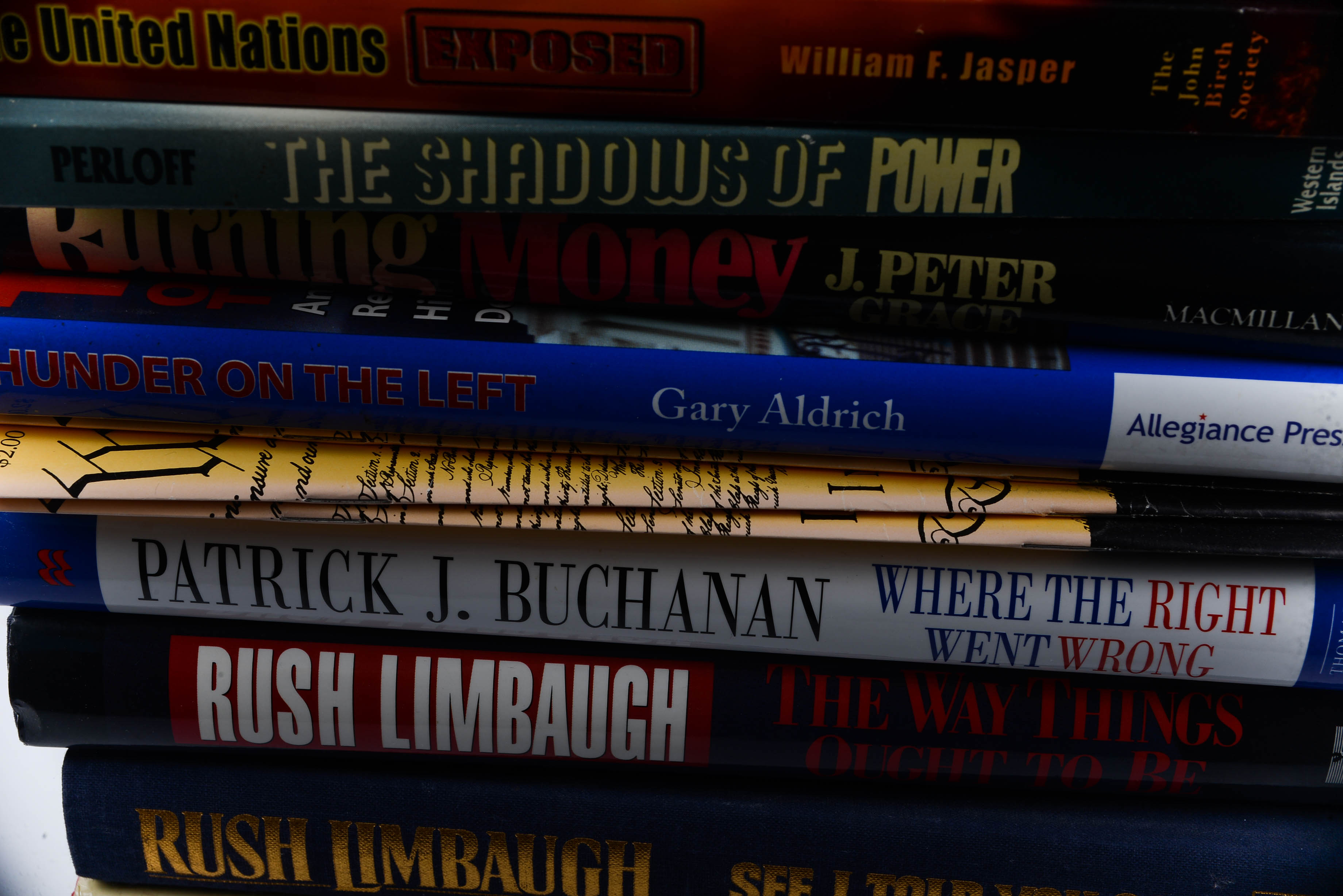 Vast Assortment of Political Non-Fiction Books