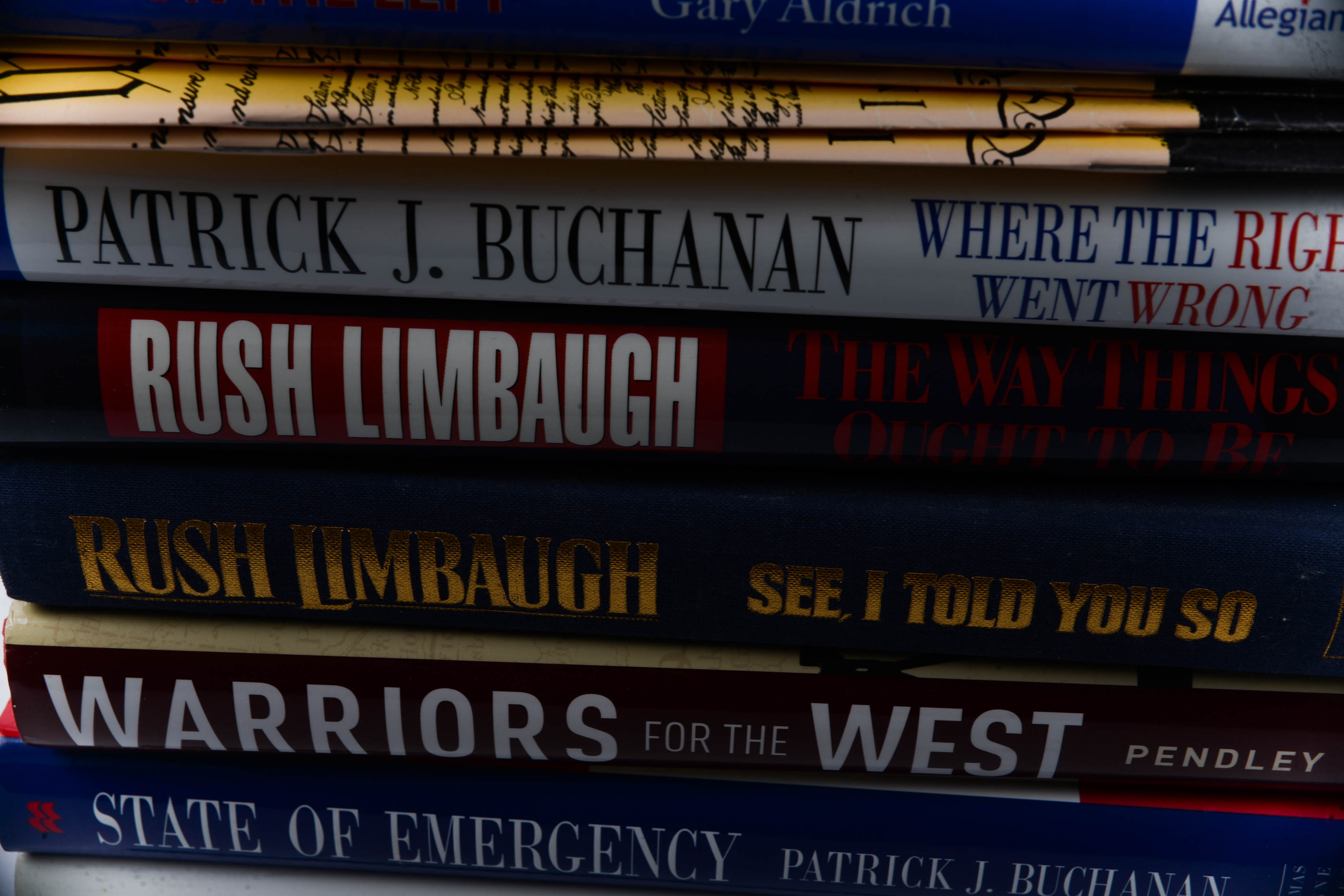 Vast Assortment of Political Non-Fiction Books