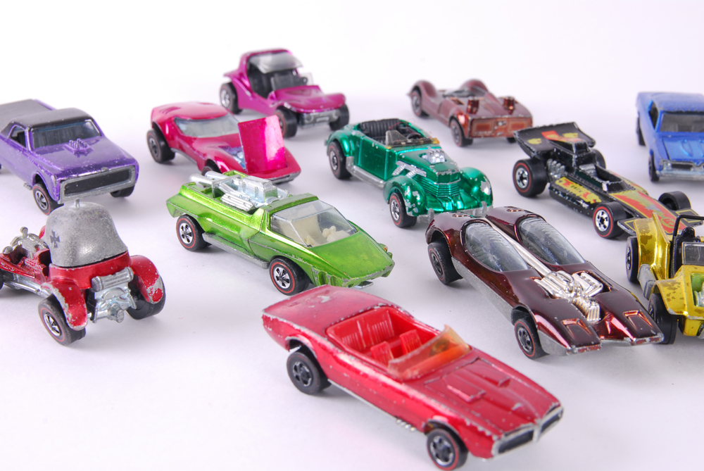 Vintage Mattel Red Line Series Hot Wheels Cars