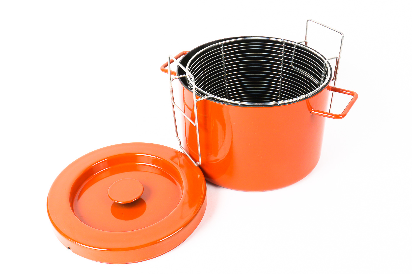 Vintage Copco Deep Frying Pot with Ann Seranne's "Frite Pan Cookbook"