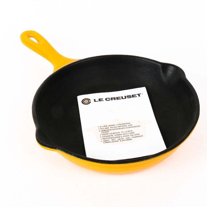 Le Creuset Pan with Manual