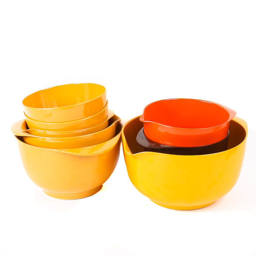 Collection of Danish Rosti Bowls