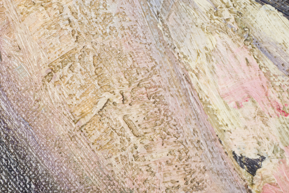 Emily B. Waite Portrait of a Woman in White Dress Unstretched Oil on Canvas