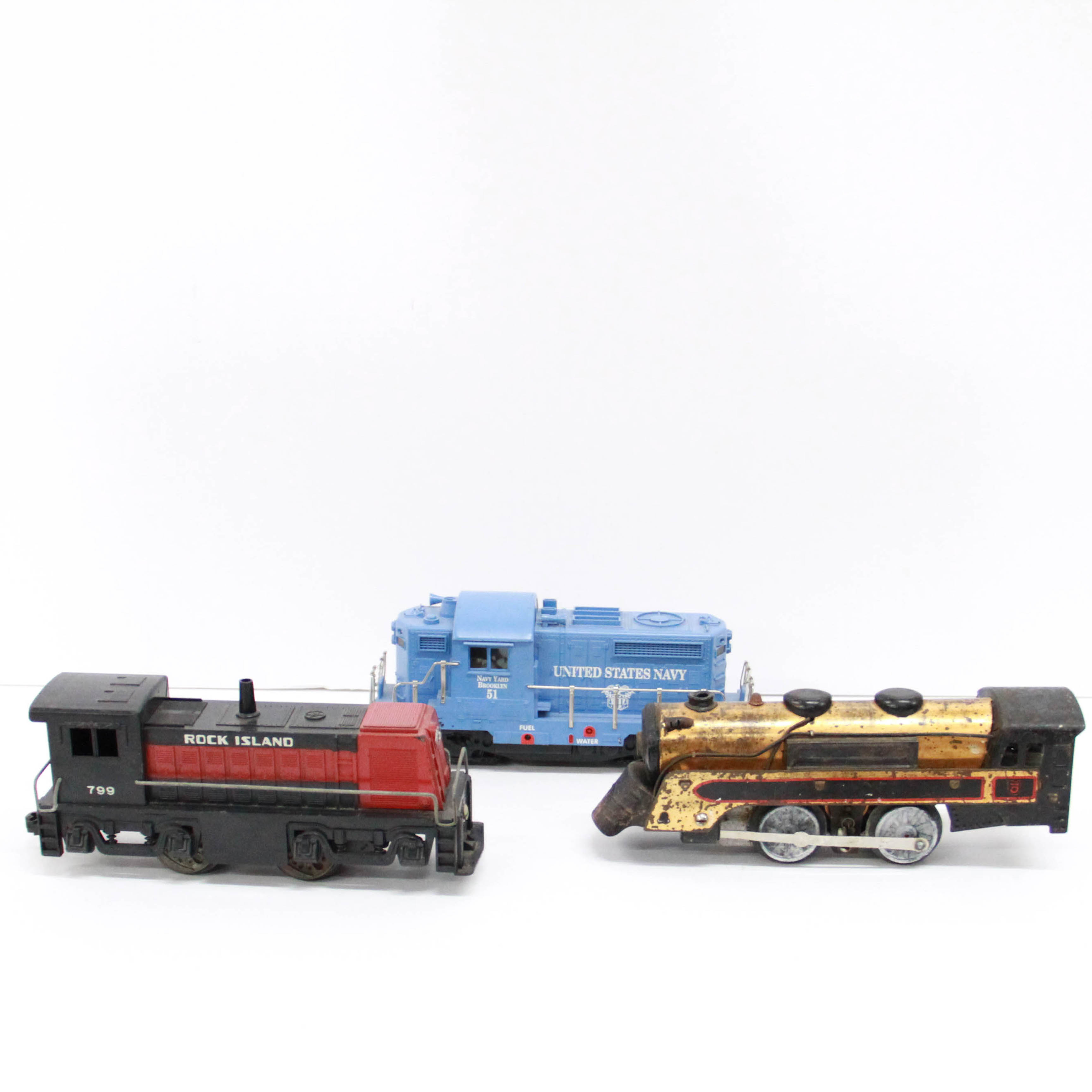 Collection of Model Train Pieces