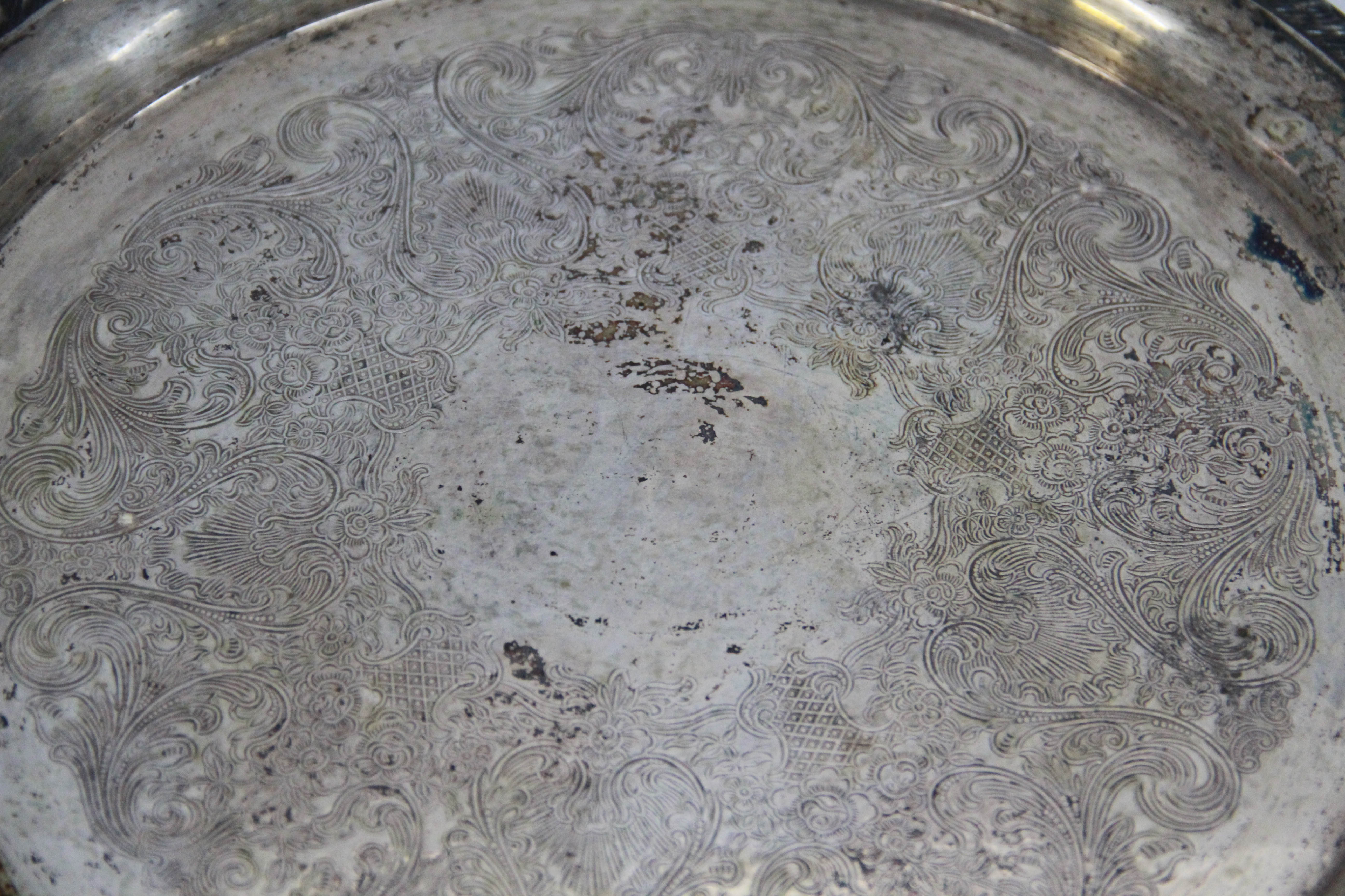 Vintage International Silver Company Silver Plated Trays