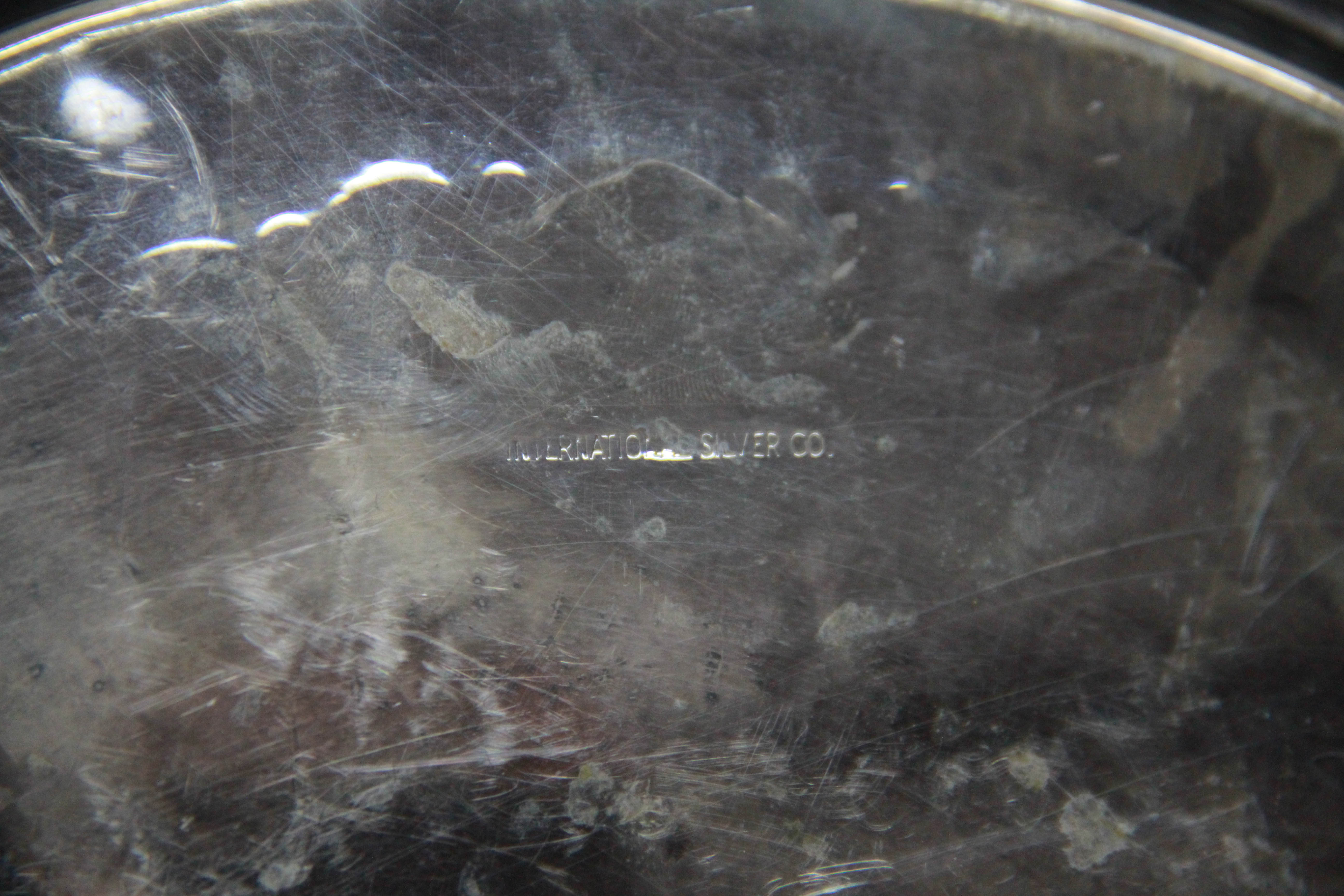 Vintage International Silver Company Silver Plated Trays