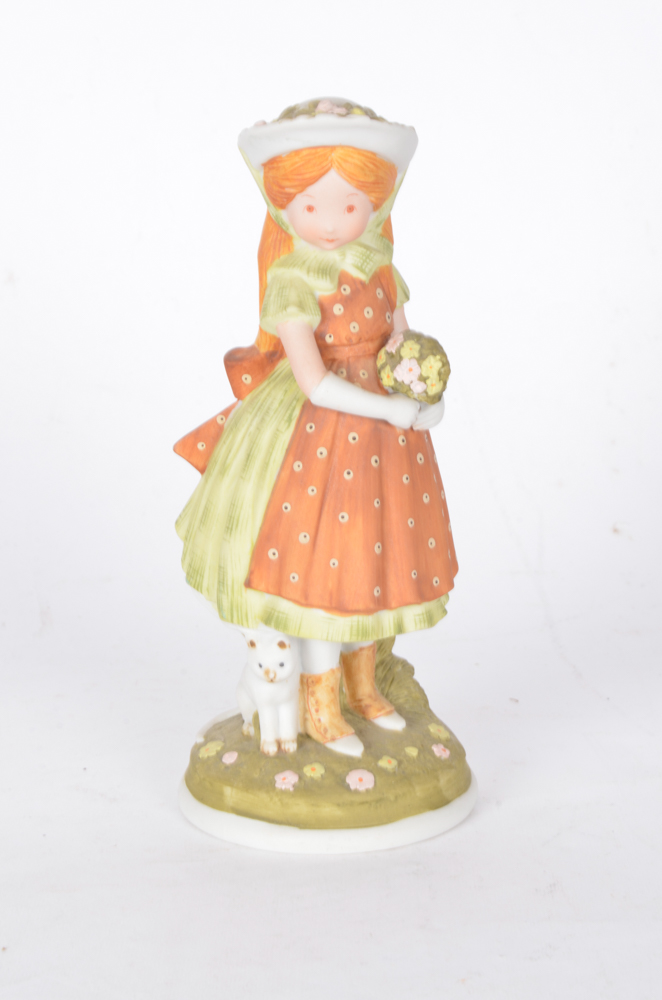 Vintage Holly Hobbie Figurines