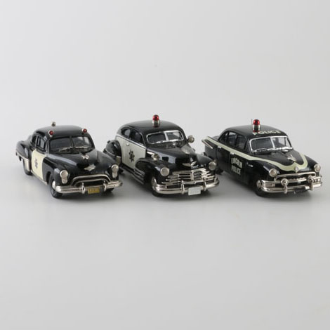 Collection of Brooklin Models Die-Cast Police Cars