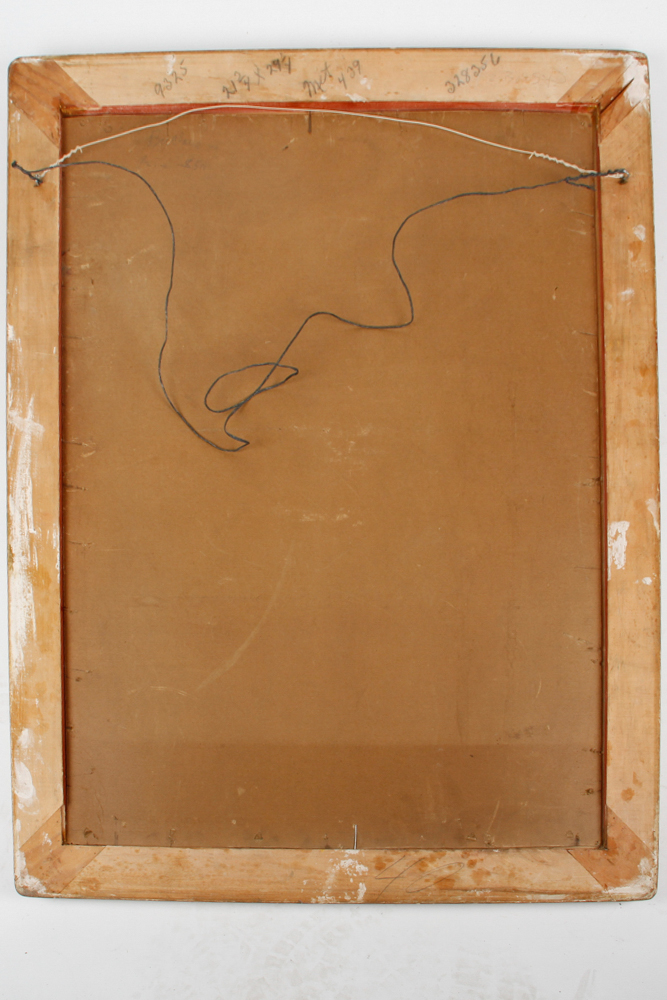 Emily B. Waite Portrait of Children Pastel on Board