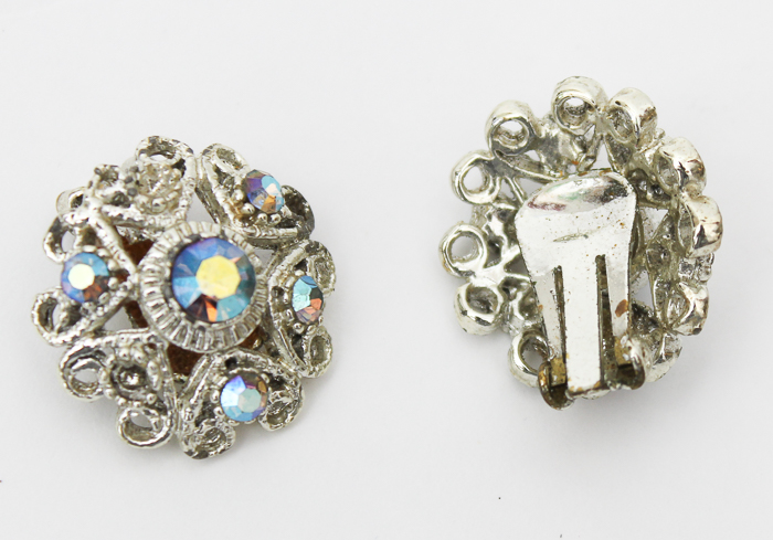 Collection of Silver-Toned Costume Jewelry