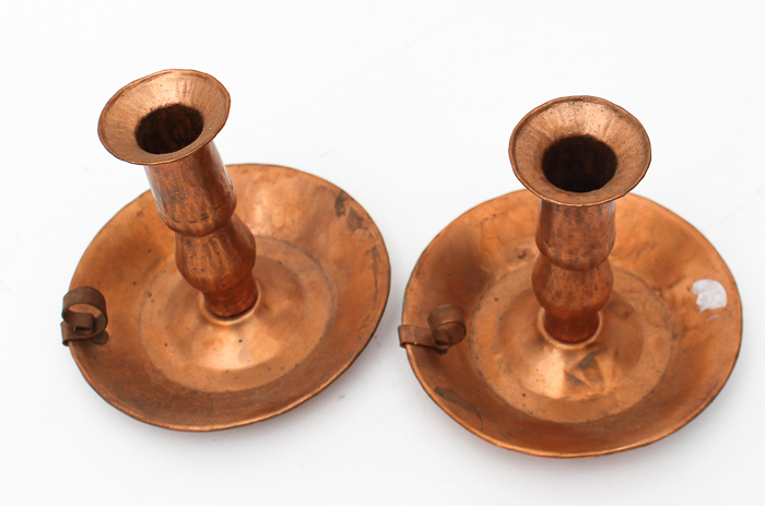 Collection of Antique Copper Home Decor