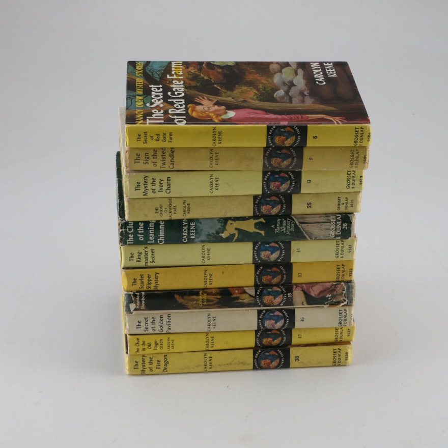 Collection of Vintage Nancy Drew Books